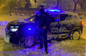 Policía Nacional Nieve