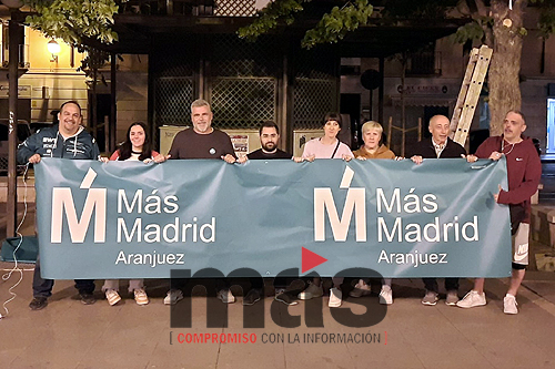 elecciones 28M Aranjuez Más Madrid
