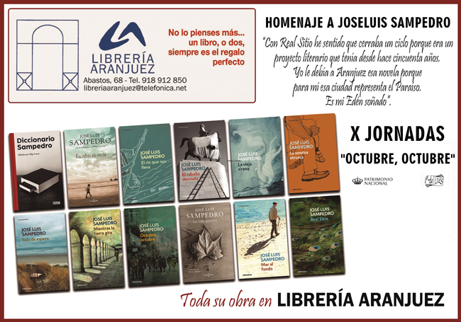 Librería Aranjuez José Luis Sampedro