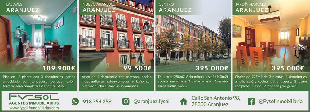 Fysol Inmobiliarias Aranjuez