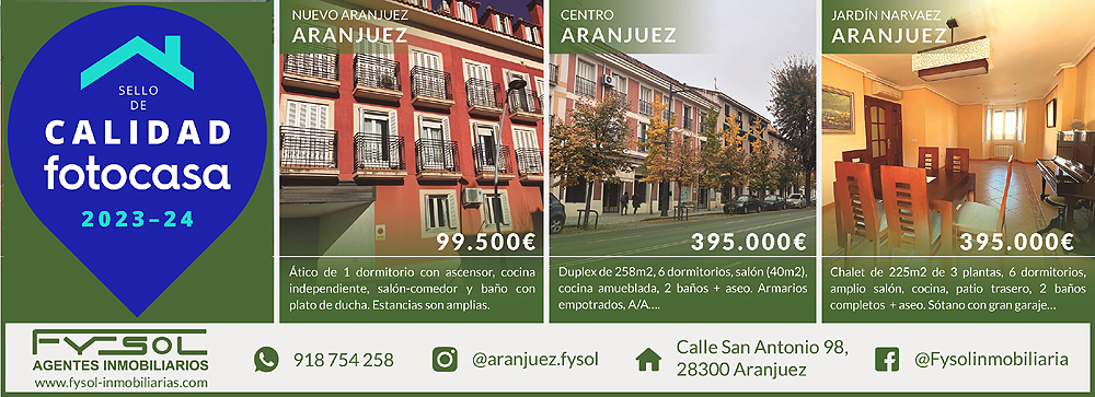 Fysol Inmobiliaria Aranjuez
